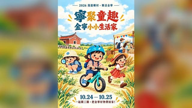 2026金寧鄉村市集之寧聚童趣